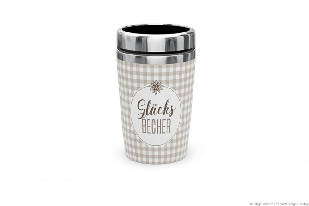 Thermo Becher "Glücksbecher" Gipfelgruß